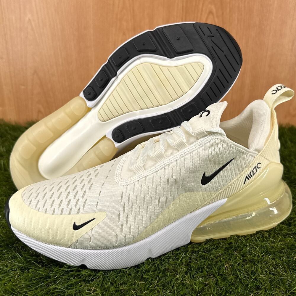 Nike Air Max 270 Sail Coconut Milk AH6789-124 Women’s 9 / Men’s 7.5 NWOB